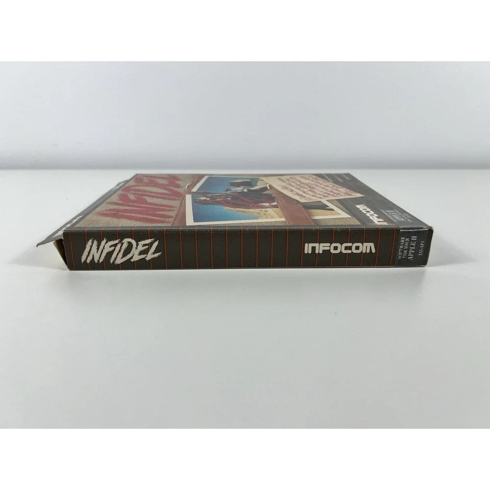 INFIDEL Infocom Apple II PC Vintage Computer Game 1984
